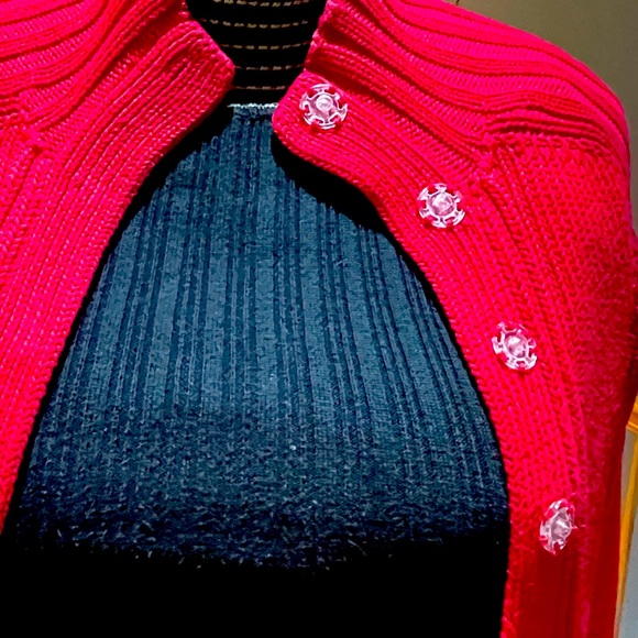 A/X Armani Exchange | Vtg 90’ | Embroidered Logo | 100%Cot |?Red | Sz - XS | - Picture 4 of 11